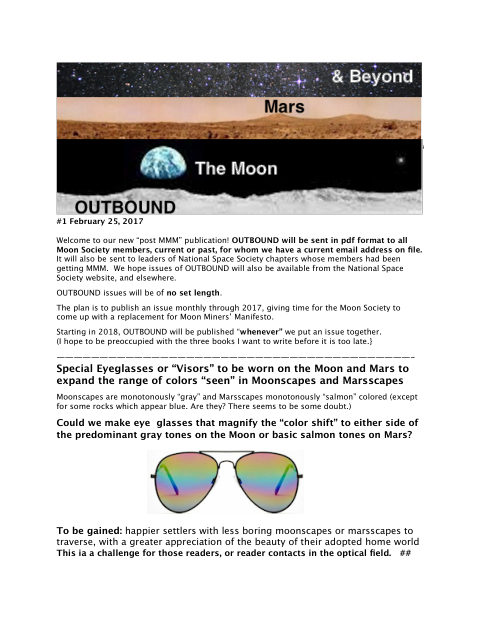 Cover of Outbound #1
