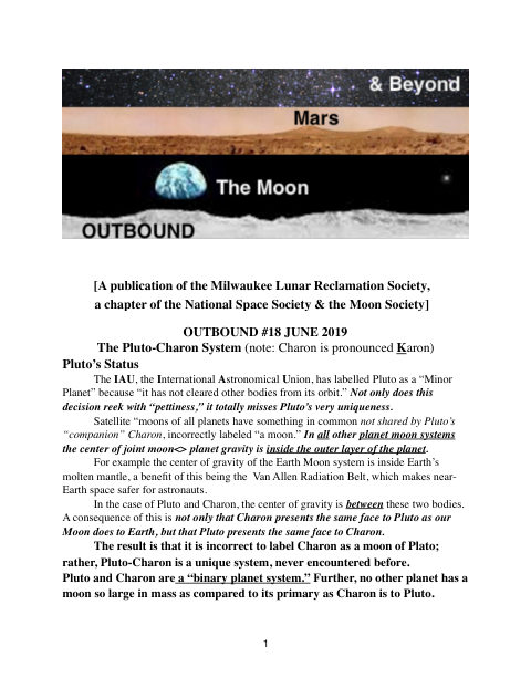 Cover of Outbound #18