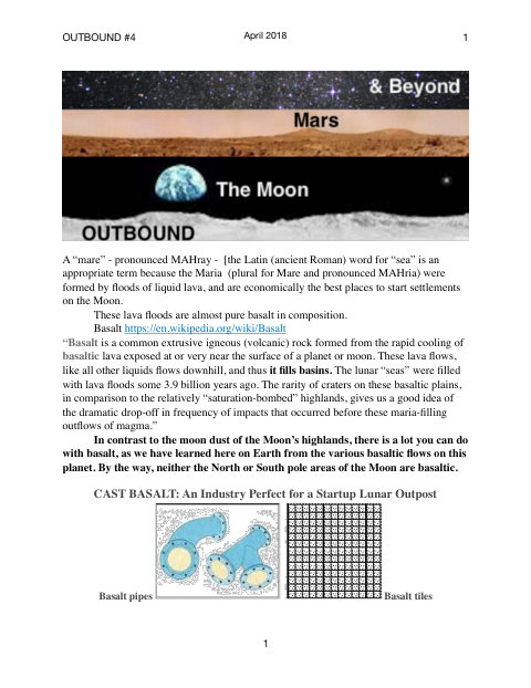 Cover of Outbound #4