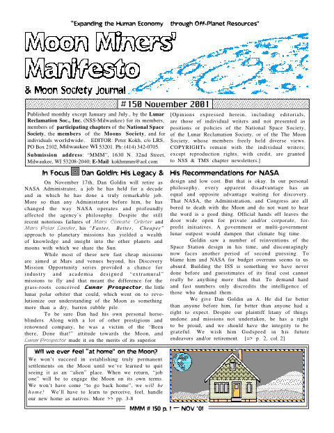 Cover of MMM #150