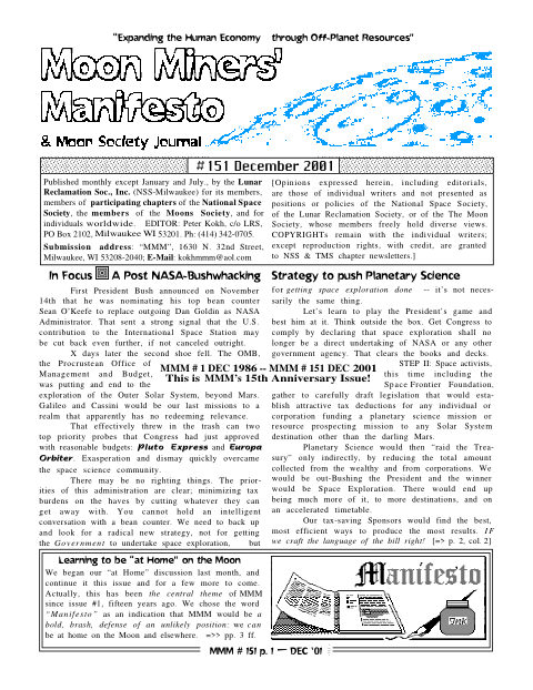 Cover of MMM #151