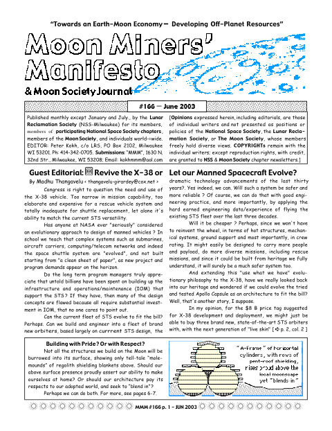 Cover of MMM #166