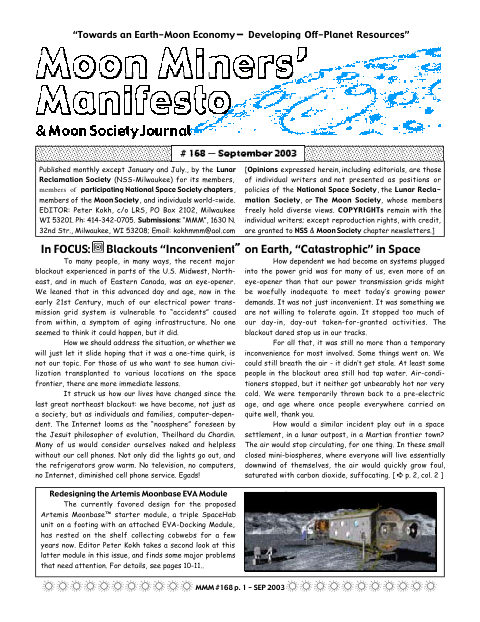 Cover of MMM #168