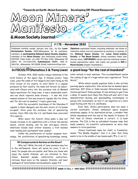 Cover of MMM #170