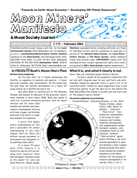 Cover of MMM #172