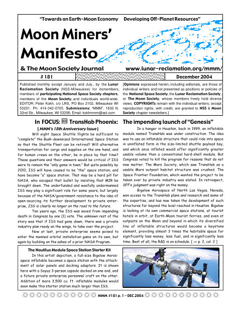 Cover of MMM #181