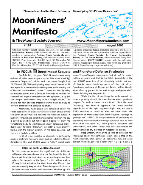 Cover of MMM #187