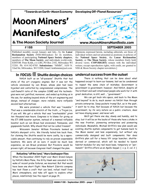 Cover of MMM #188