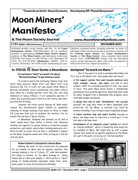Cover of MMM #191