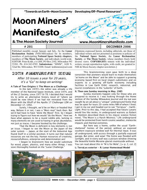 Cover of MMM #201