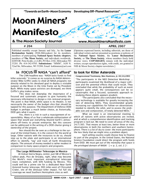 Cover of MMM #204