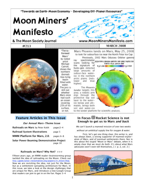 Cover of MMM #213