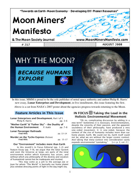 Cover of MMM #217