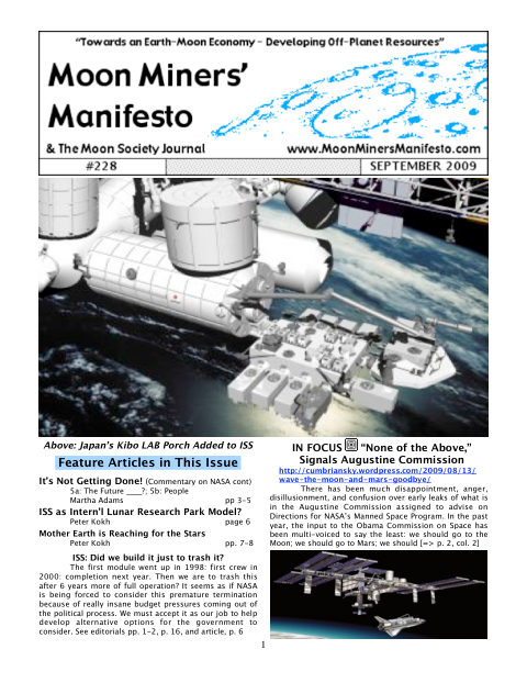 Cover of MMM #228
