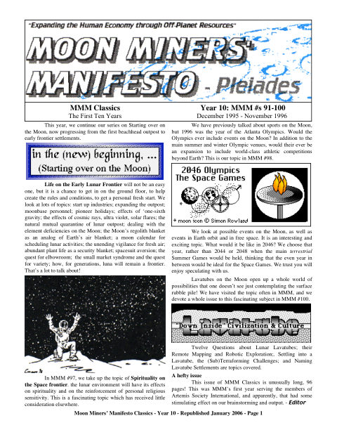 Cover of MMM Classics, Year 10