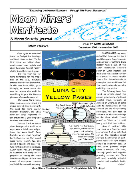 Cover of MMM Classics, Year 17