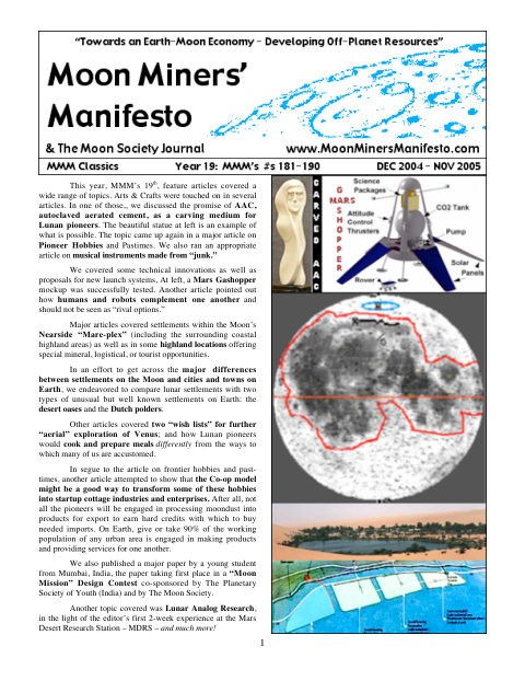 Cover of MMM Classics, Year 19