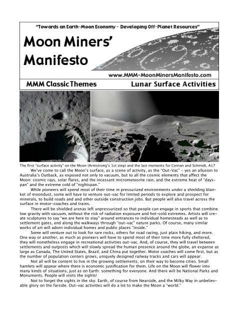 Cover of MMM Classic Theme: Surface Activities