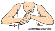 Keeping fit with Isometrics