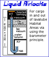 Getting items into/out of pressurized spaces without an airlock